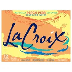 La Croix Peach-Pear - 12 ct