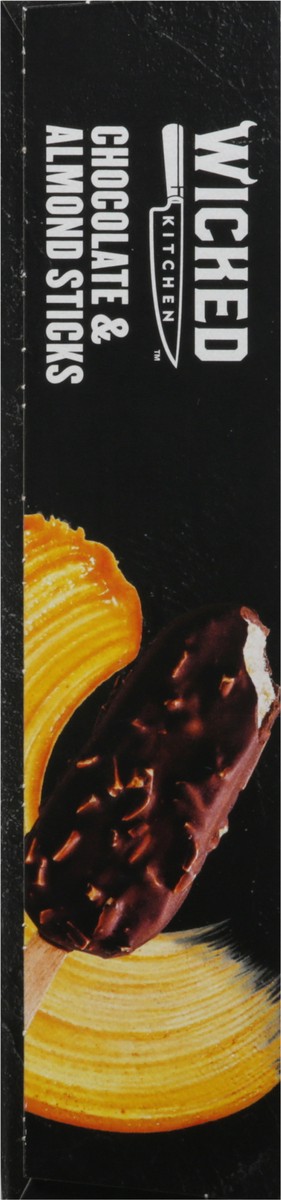 slide 7 of 9, Wicked Kitchen Kitchen Chocolate & Almond Sticks Ice Cream 3 - 3.38 fl oz Bars, 3 ct