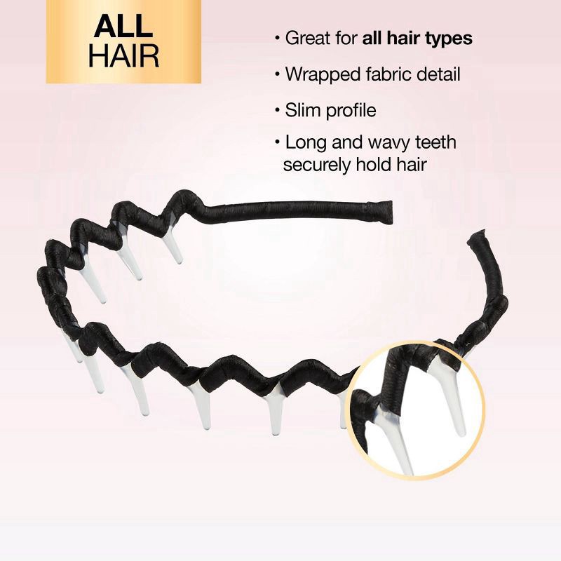slide 7 of 7, scünci Effortless Headband, 1 ct