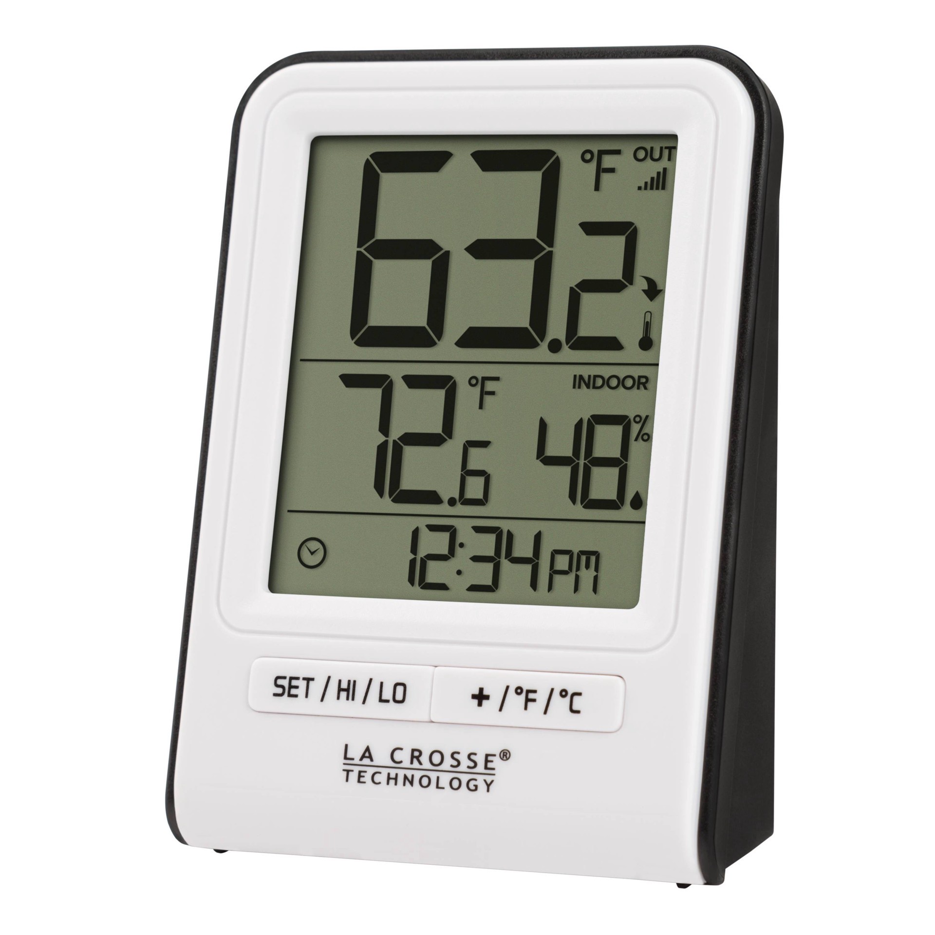 slide 1 of 16, La Crosse Technology Wireless Thermometer, 1 ct