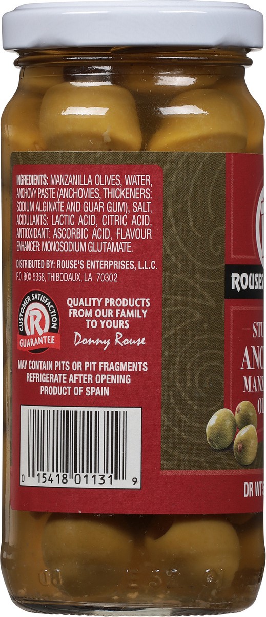 slide 11 of 12, Rouses Markets Stuffed Anchovy Manzanilla Olives 5 oz, 5 oz