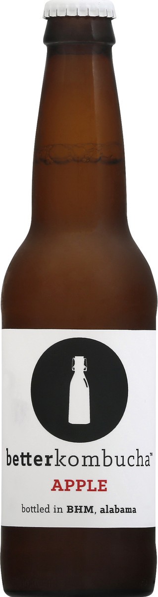 slide 7 of 13, BetterKombucha Apple Kombucha - 12 oz, 12 oz