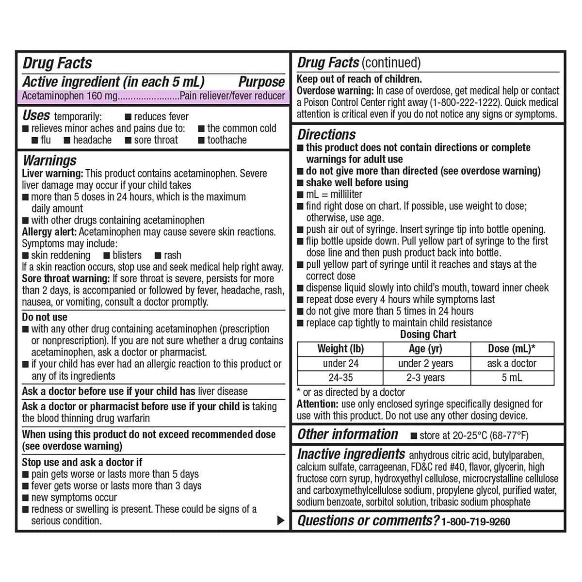 slide 5 of 29, Meijer Infants' Cherry Pain & Fever Oral Suspension, 2 oz