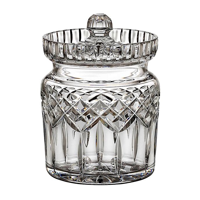 slide 1 of 2, Waterford Crystal Lismore Biscuit Barrel, 1 ct