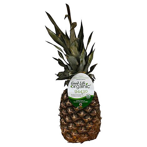 slide 1 of 1, Good Life Organic Pineapple, 1 ct