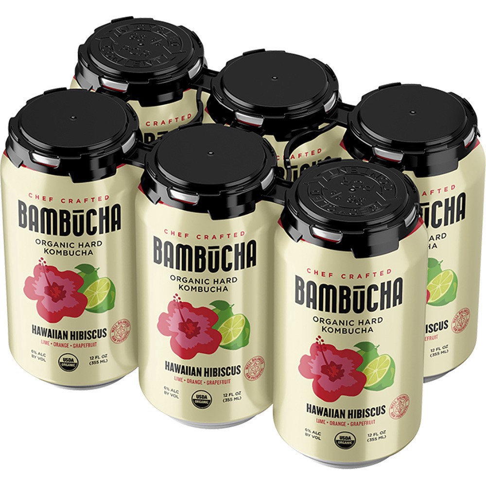 slide 1 of 1, Bambucha Hawaiian Hibiscus, 6 ct; 12 oz