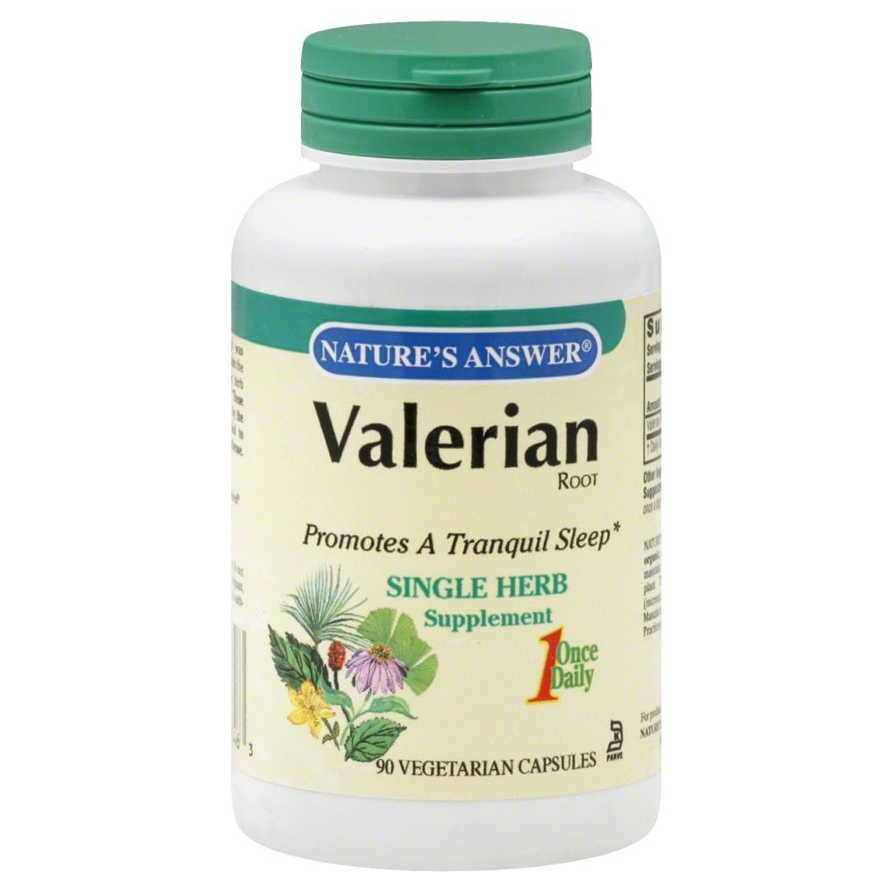 slide 1 of 1, Nature's Answer Valerian Root Vegetarian Capsules, 90 ct