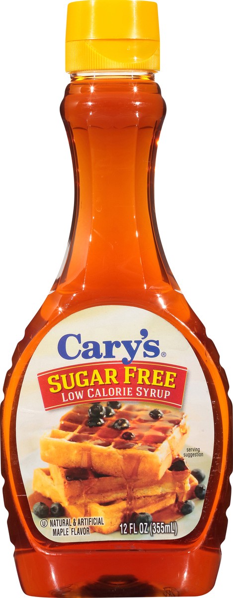 slide 6 of 9, Cary's Sugar Free Syrup, 12 oz