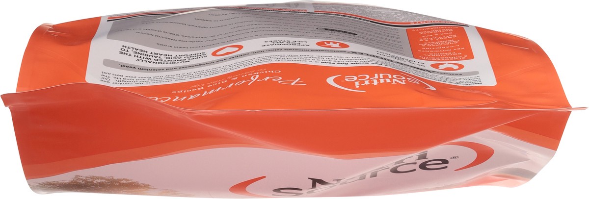 slide 12 of 14, NutriSource Performance For All Life Stages Chicken & Rice Recipe Dog Food 40 lb, 640 oz