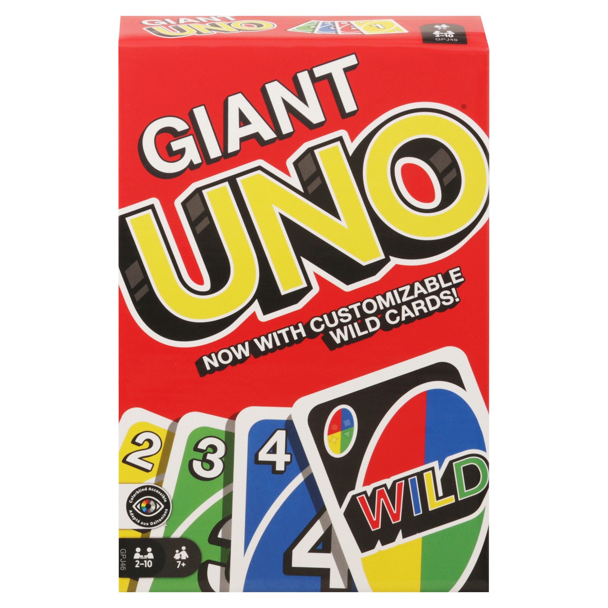 slide 1 of 9, Mattel Uno Giant 1 ea, 1 ct