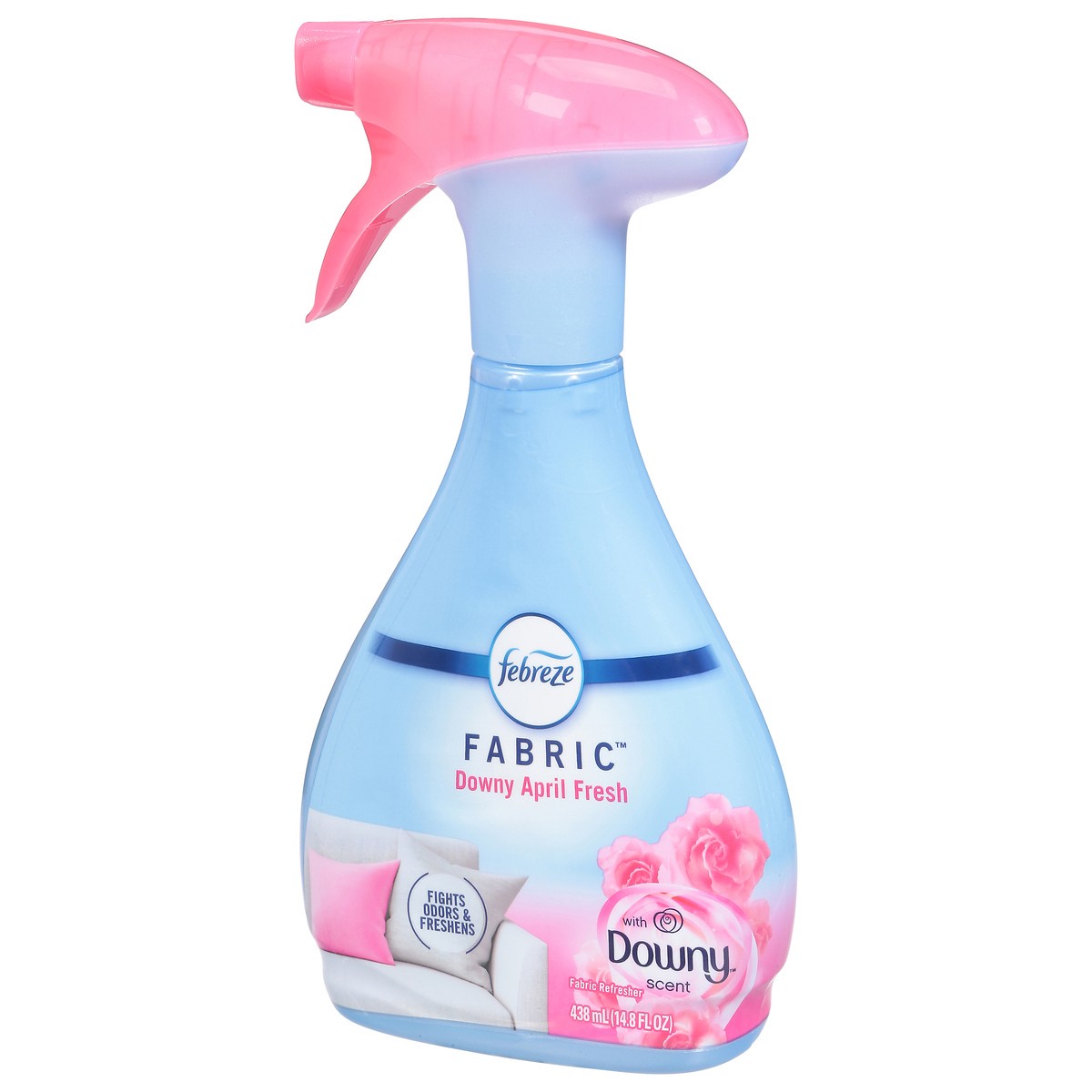slide 3 of 12, Febreze Odor-Fighting Fabric Refresher, Downy April Fresh, 14.8 fl oz, 14.8 fl oz
