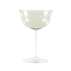 Dash of That Elise Coupe Glass - Green