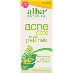 Alba Botanica Acnedote Pimple Patches 40 ct Box