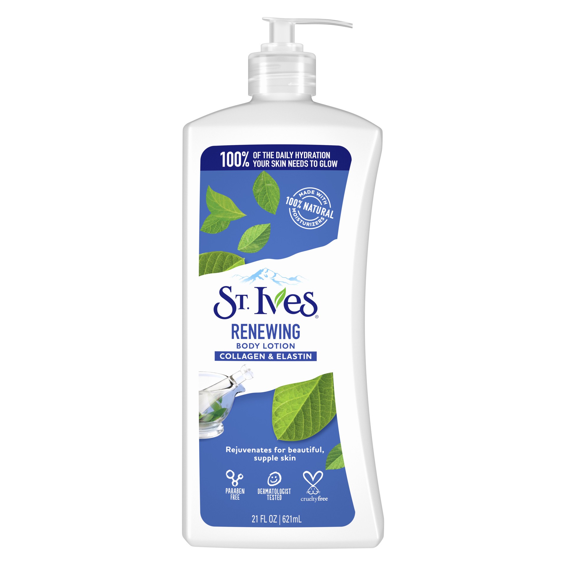 slide 1 of 6, St. Ives Renewing Collagen & Elastin Body Lotion 21 oz, 21 oz