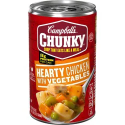 Campbell's Chunky Soup, Chicken with Vegetables, 18.6 oz Can