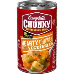 Campbell's Chunky Soup, Chicken with Vegetables, 18.6 oz Can