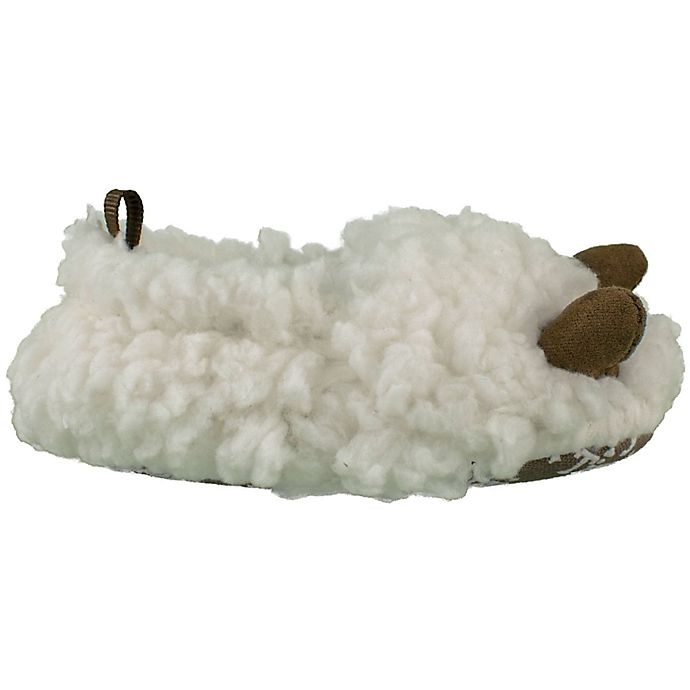 slide 3 of 4, Sleepy Time Size 18-24MCritter Slipper - Ivory, 1 ct