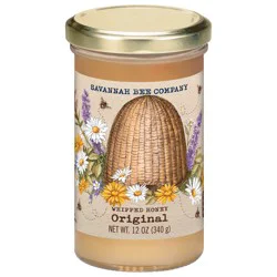 Savannah Bee Company Original Whipped Honey - 12 oz