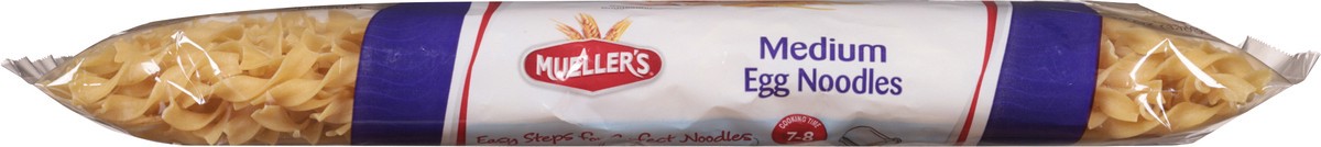 slide 4 of 9, Mueller's Medium Egg Noodles, 12 oz