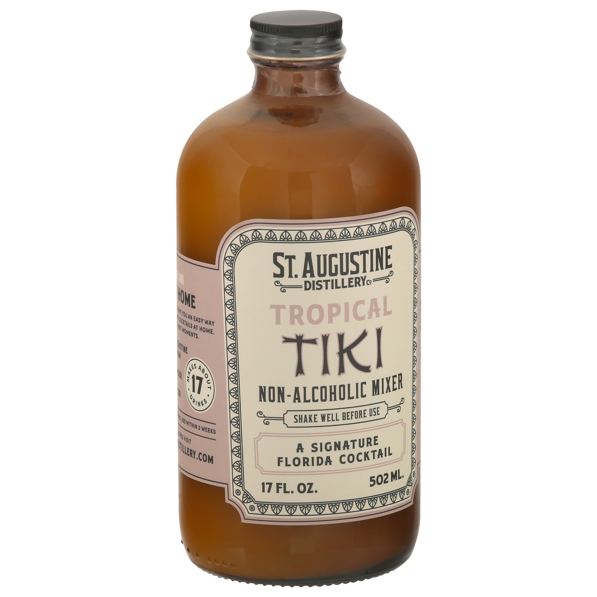 slide 8 of 10, St Augustine Distillery Tropical Tiki Non-Alcoholic Mixer - 17 fl oz, 17 fl oz