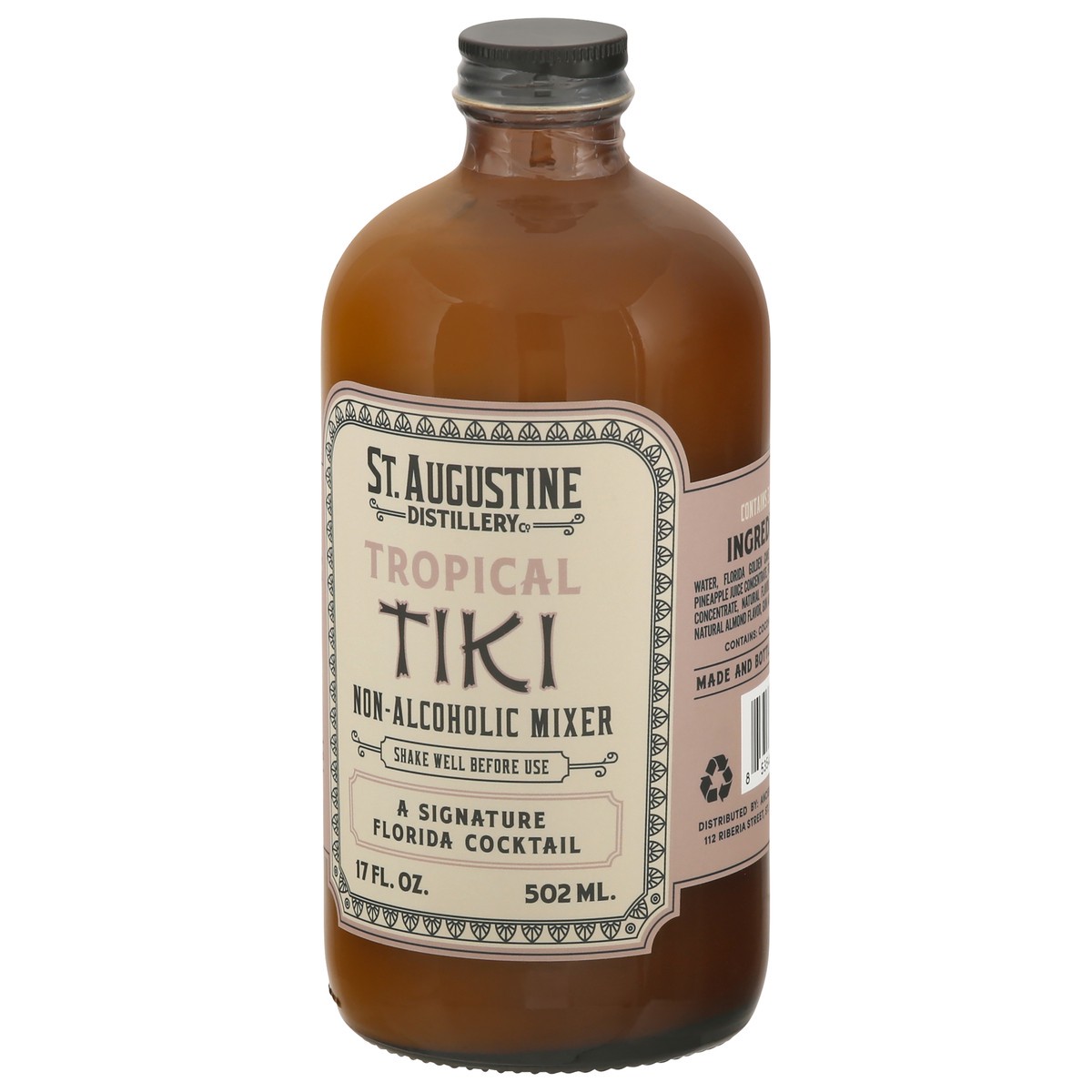 slide 9 of 10, St Augustine Distillery Tropical Tiki Non-Alcoholic Mixer - 17 fl oz, 17 fl oz