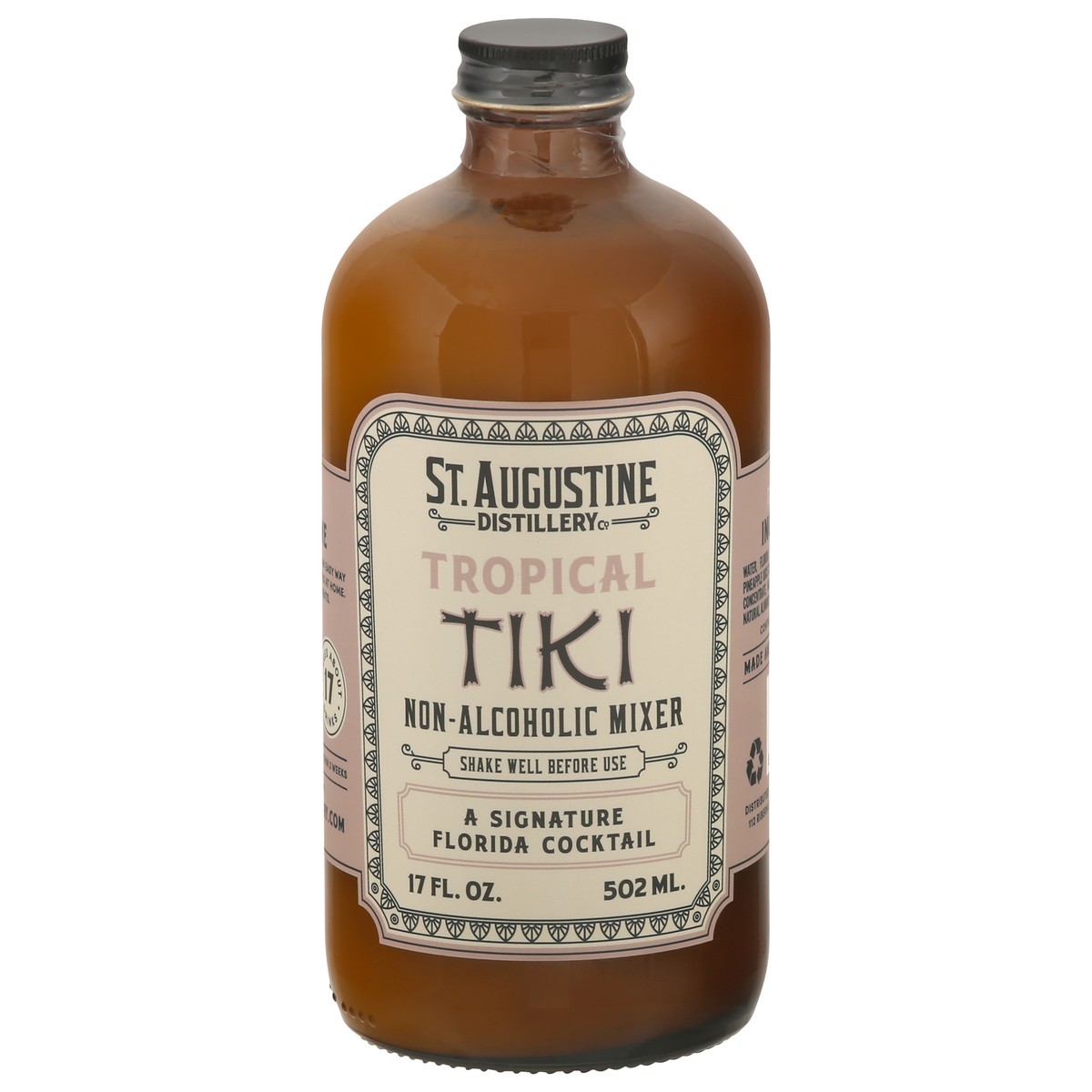 slide 1 of 10, St Augustine Distillery Tropical Tiki Non-Alcoholic Mixer - 17 fl oz, 17 fl oz