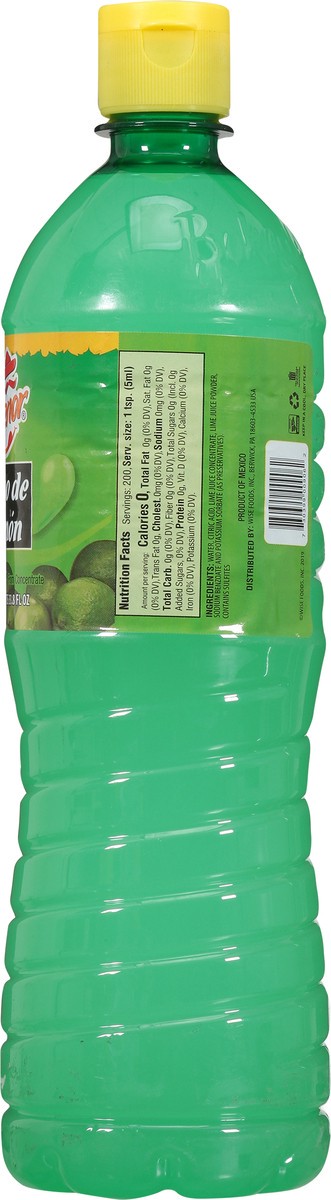 slide 8 of 14, Si Señor Lime Juice from Concentrate - 33.8 fl oz, 33.8 oz