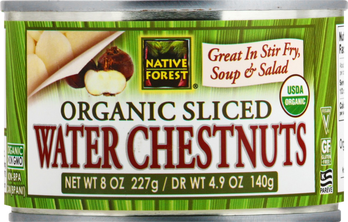 slide 6 of 9, Native Forest Organic Sliced Water Chestnuts 8 oz, 