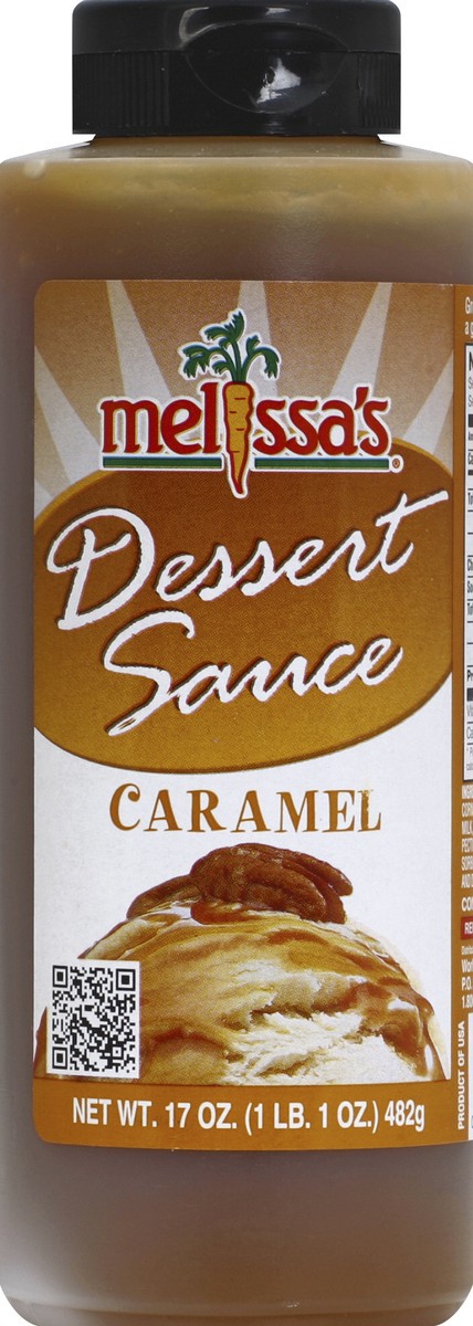 slide 1 of 8, Melissa's Caramel Dessert Sauce - 17 Oz, 17 oz