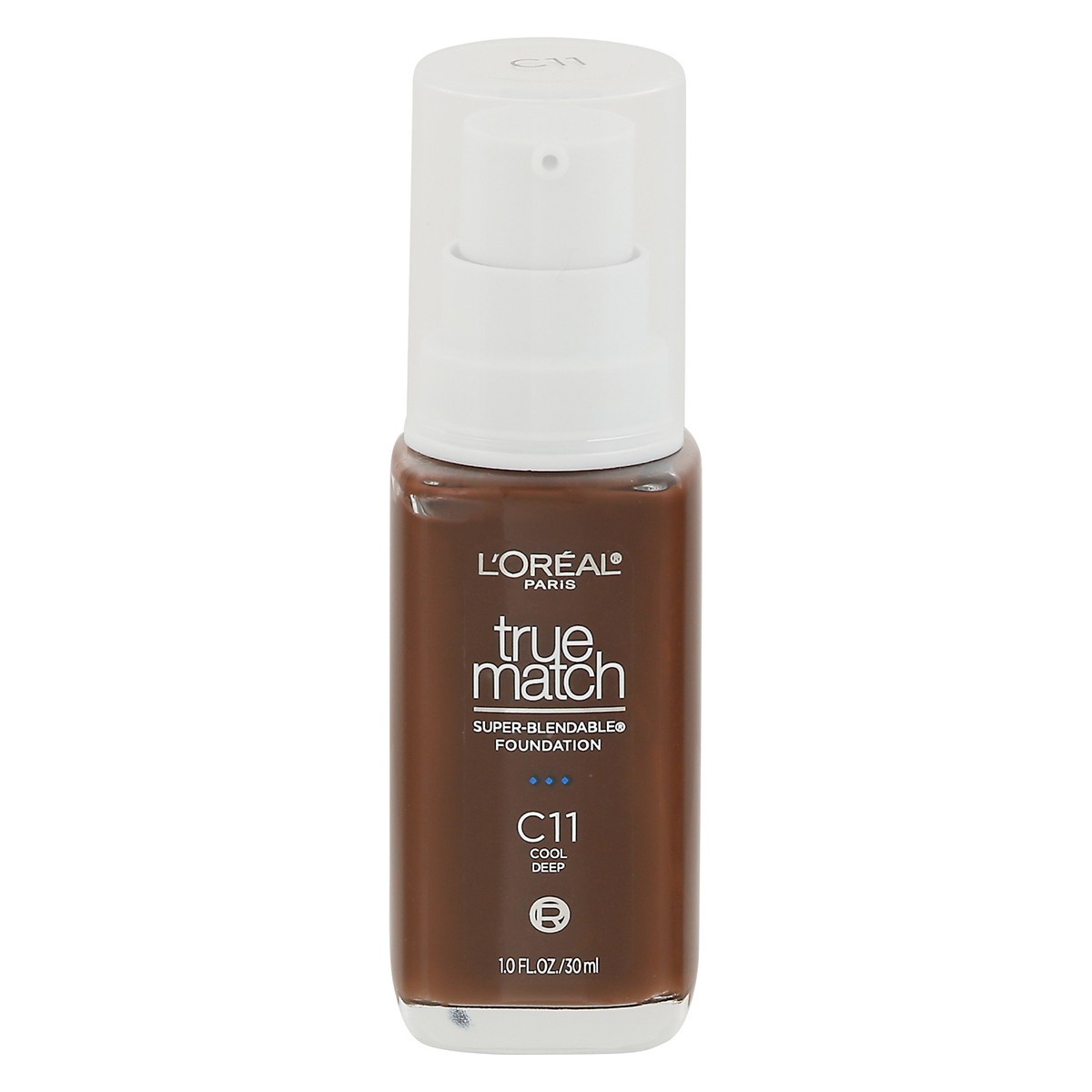 slide 1 of 9, L'Oréal True Match Cool Deep C11 Super-Blendable Foundation 1 fl oz, 1 fl oz