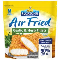 Gorton's Air Fried Garlic & Herb Fillets 8 ea