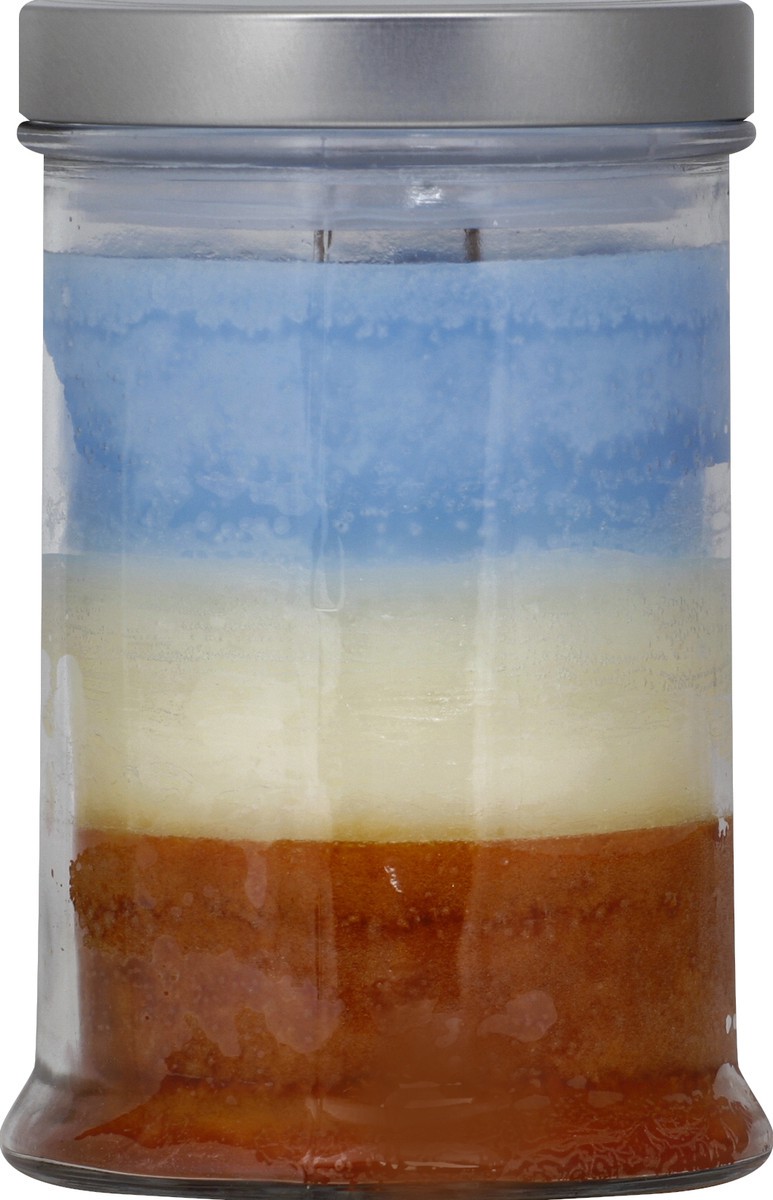 slide 4 of 8, Tuscany Candle Sea And Sand Triple Pour Glass Jar Candle, 1 ct