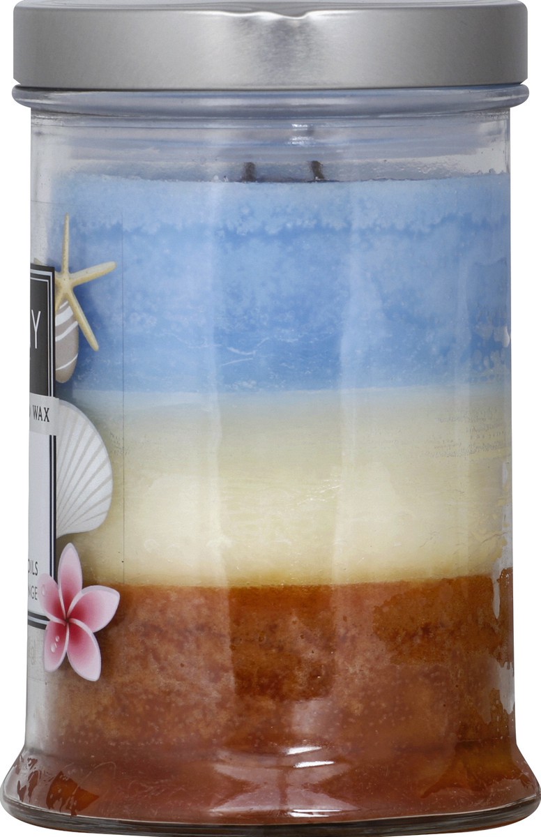 slide 2 of 8, Tuscany Candle Sea And Sand Triple Pour Glass Jar Candle, 1 ct