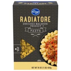 Kroger Radiatore Dry Pasta