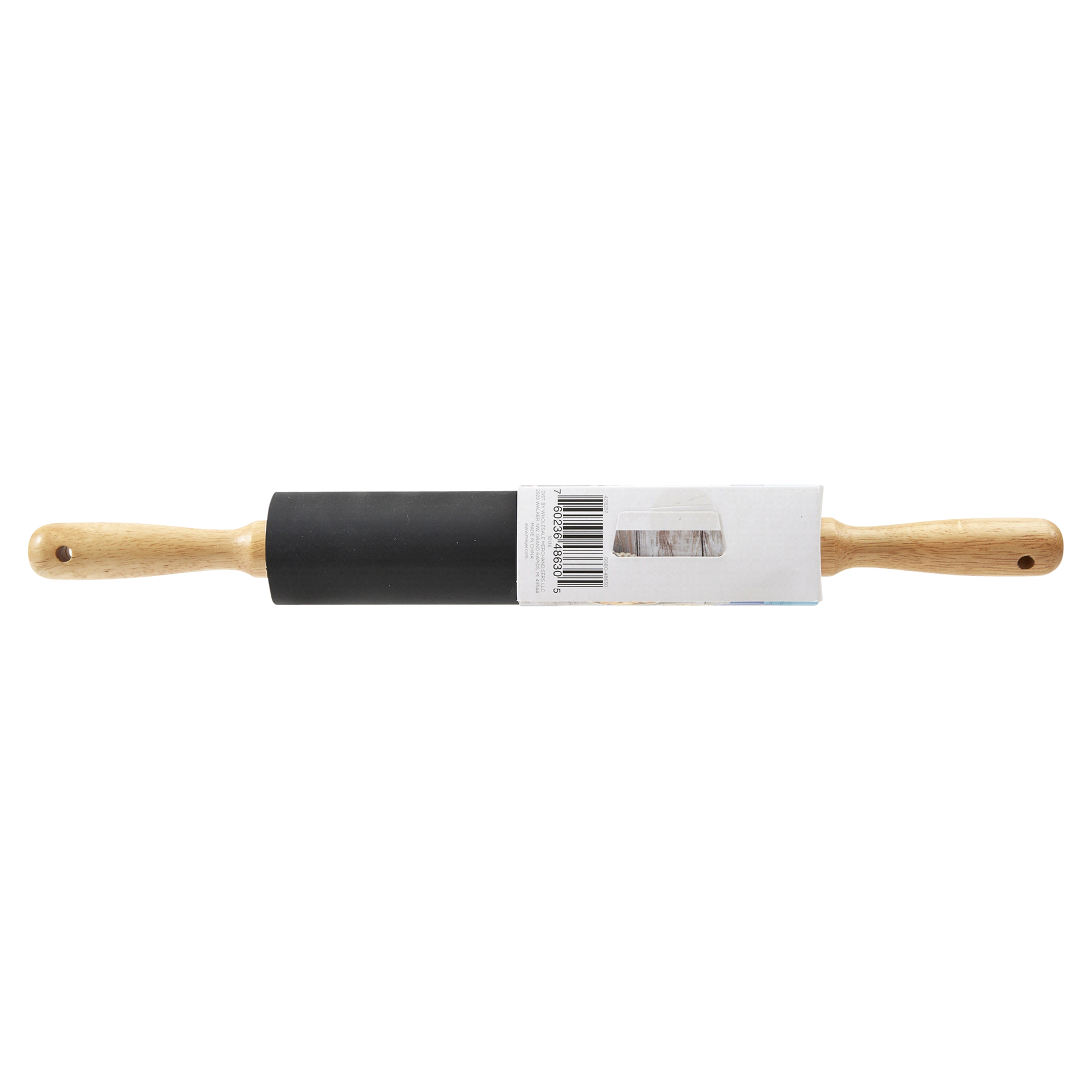 slide 21 of 29, Grand Gourmet Black Rolling Pin Wood Handle, 1 ct