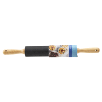 slide 23 of 29, Grand Gourmet Black Rolling Pin Wood Handle, 1 ct