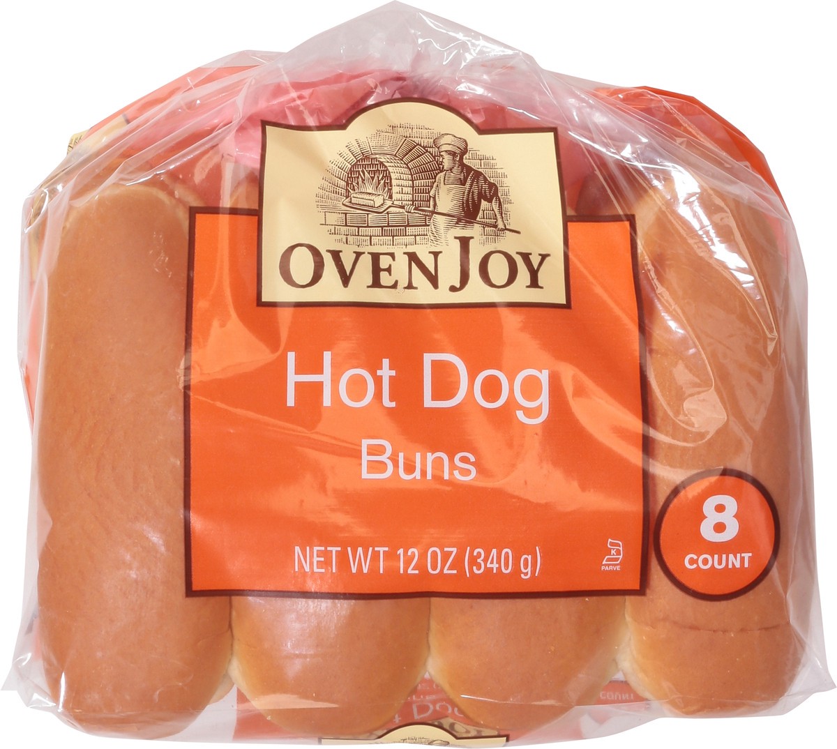 slide 5 of 13, Oven Joy Hot Dog Buns 8 ea, 8 ct