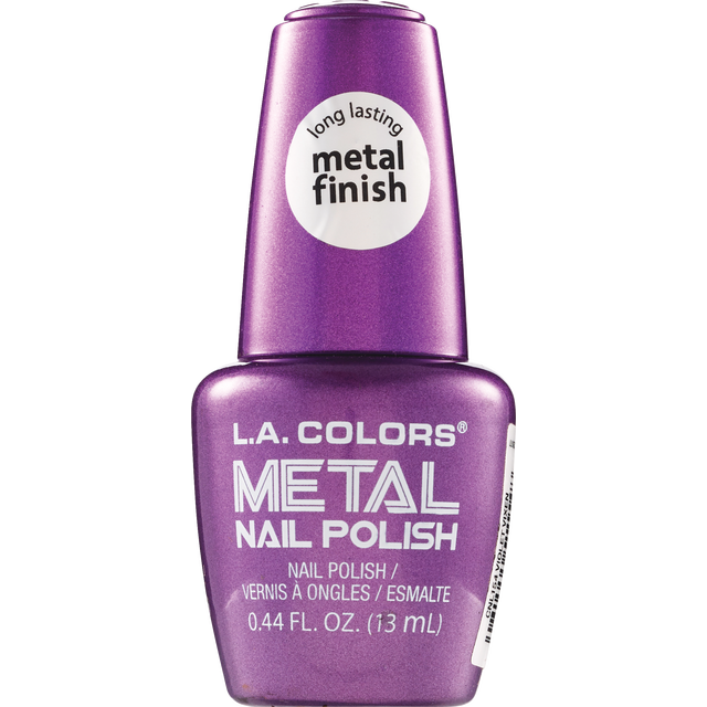 slide 1 of 1, LA Colors Violet Vixen Metal Nail Polish, 1 ct
