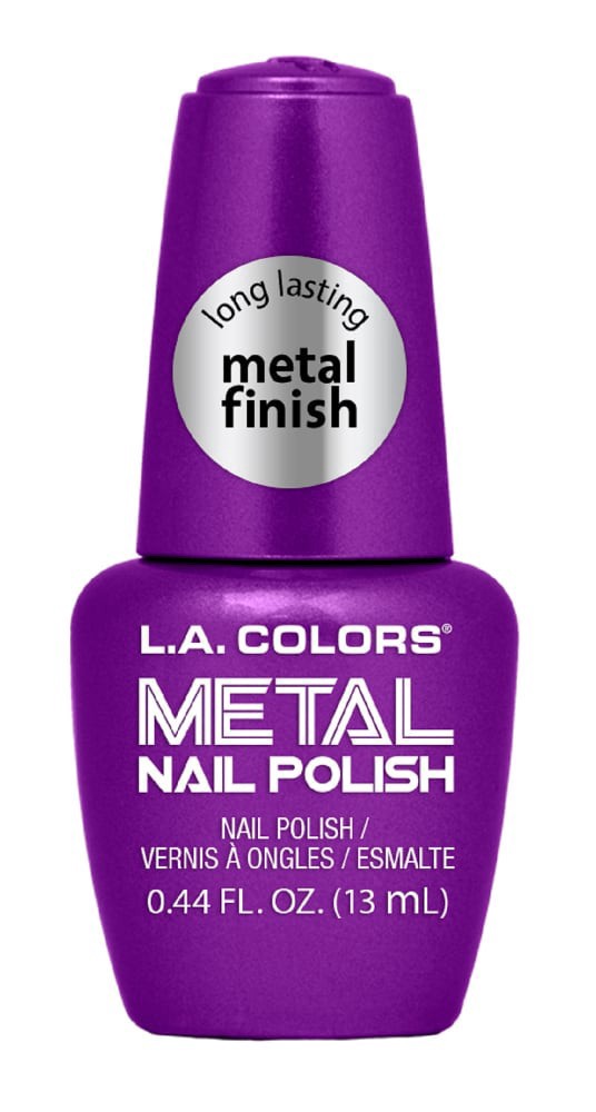 slide 1 of 1, LA COLORS Lac Metal Polish-Violet Vixen, 1 ct