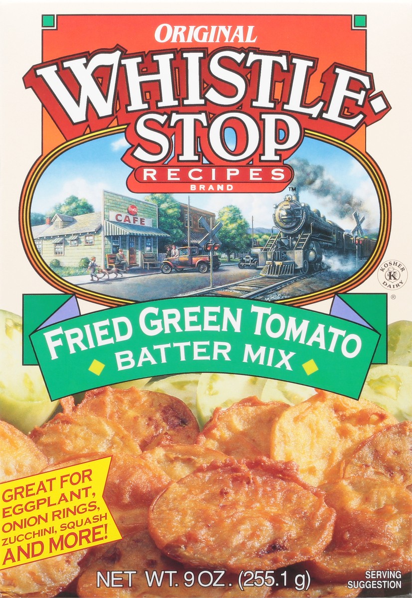 slide 1 of 13, Whistle Stop Original Fried Green Tomato Batter Mix 9 oz, 9 oz