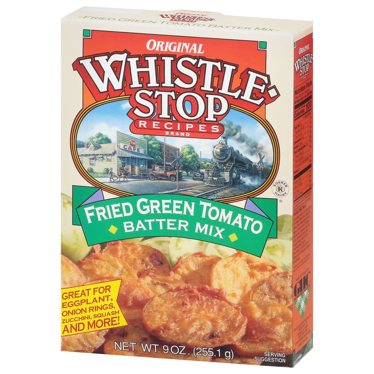 slide 6 of 13, Whistle Stop Original Fried Green Tomato Batter Mix 9 oz, 9 oz