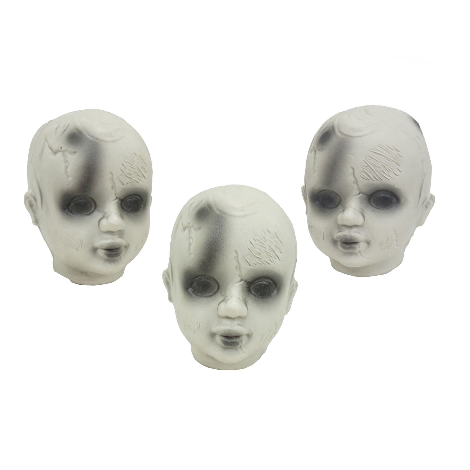slide 2 of 4, 4" Doll Heads, 3ct. By Ashland, 3 ct