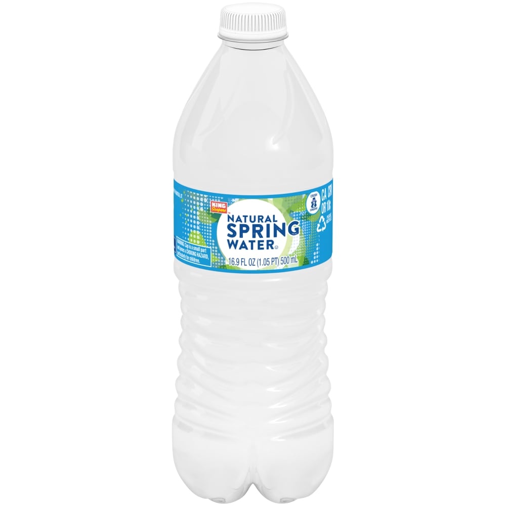 slide 1 of 1, King Soopers Natural Spring Water - 16.9 fl oz, 16.9 fl oz