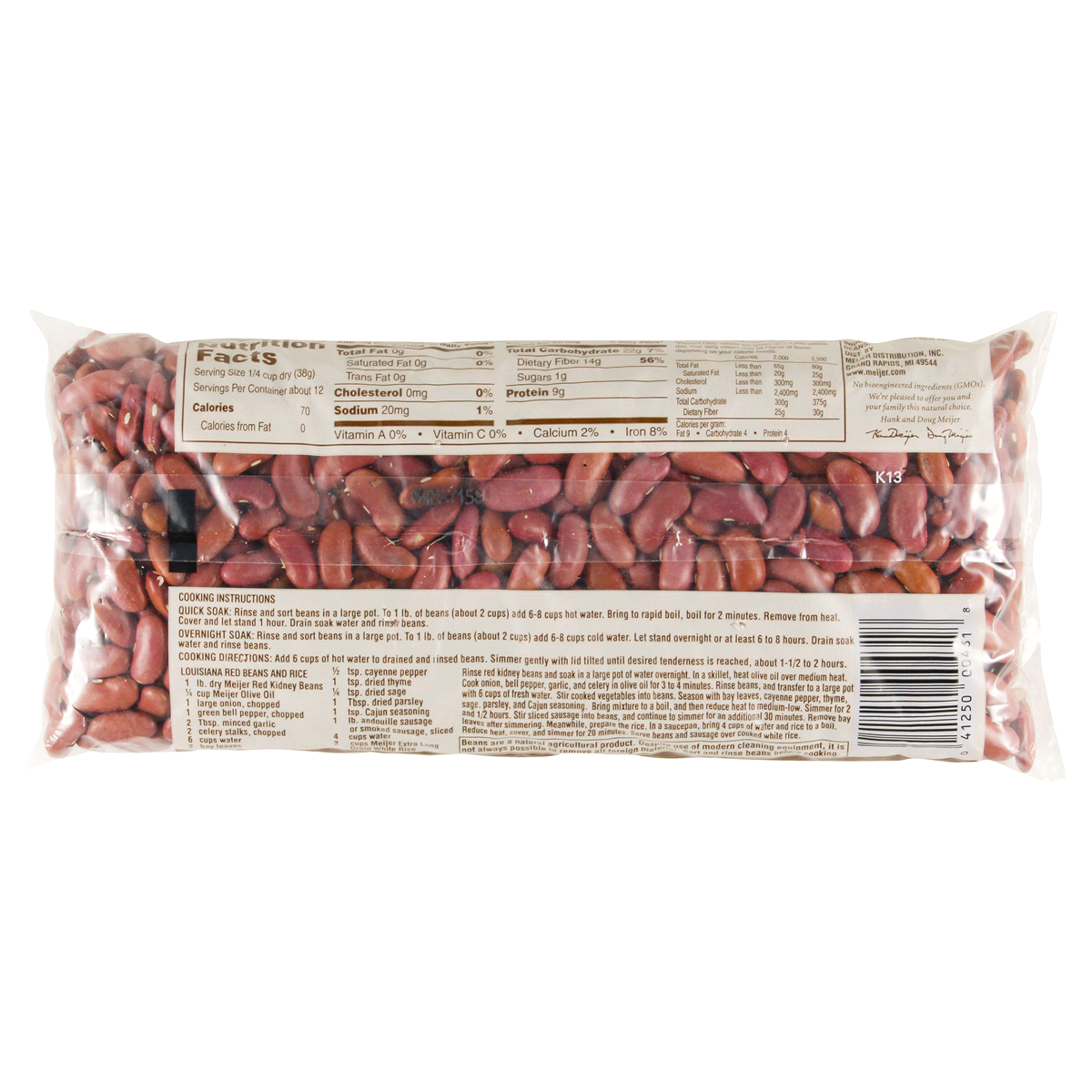 slide 2 of 2, Meijer Light Red Kidney Beans, 16 oz