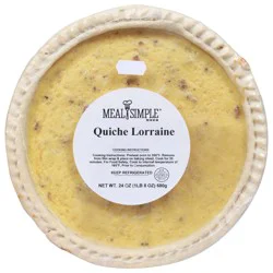 H-E-B Meal Simple Quiche Lorraine