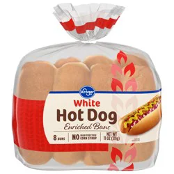 Kroger Enriched Hot Dog Buns
