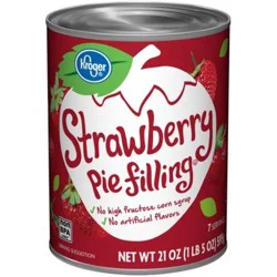 Kroger Strawberry Pie Filling - 21 oz