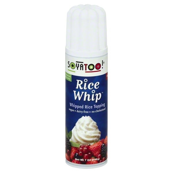 slide 1 of 1, Soyatoo! Rice Whip Topping, 7 oz