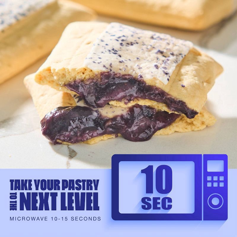 slide 5 of 5, Legendary Foods Protein Pastries Blueberry - 8.6oz/4ct, 8.6 oz, 4 ct