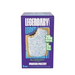 Legendary Foods Protein Pastries Blueberry - 8.6 oz / 4 ct